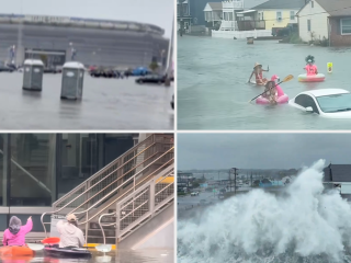 Las vainas que dejó la tormenta en el noreste de EE. UU.