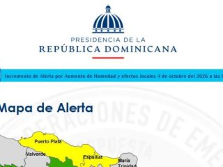 COE eleva alerta en tres provincias ante riesgo climático