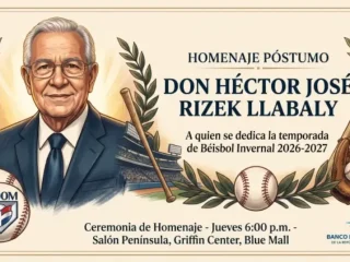 LIDOM dedica temporada a Héctor José Rizek Llabaly