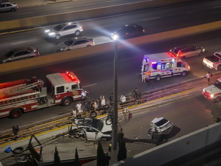 Yipeta se parte en dos tras caer a la marginal de la autopista Duarte: Un llamado urgente a la seguridad vial